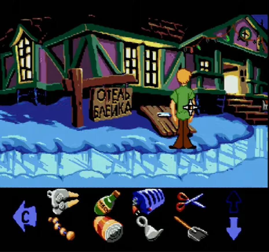 Scooby Doo Mystery - геймплей игры Sega Mega Drive\Genesis